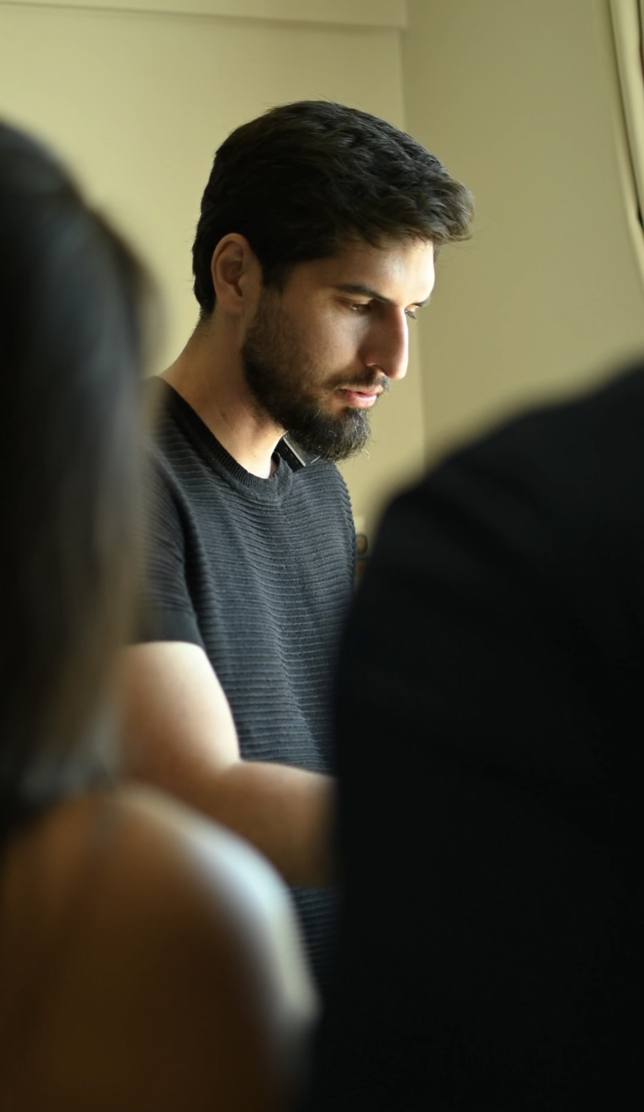 Tiago Spielvogel no ateliê